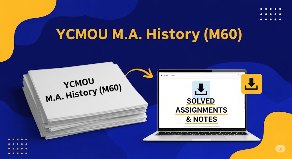 YCMOU M.A. History M60