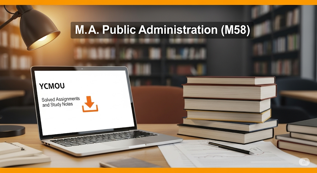 YCMOU M.A. Public Administration M58