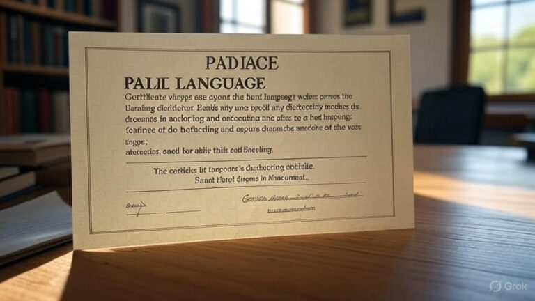 YCMOU Pali Language Certificate Guide: Assignment Answers and Exam Notes