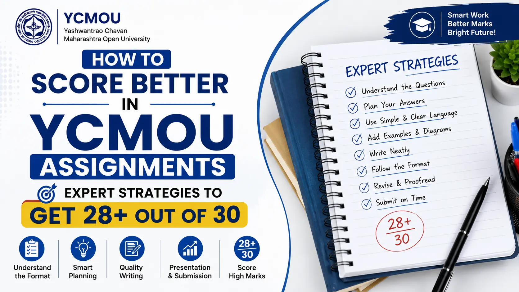 How to Score Better in YCMOU Assignments: Expert Strategies to Get 28+ Out of 30