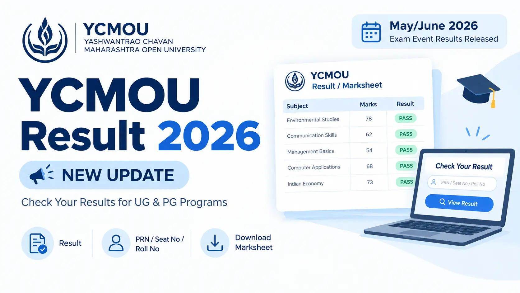 YCMOU Result June-2026