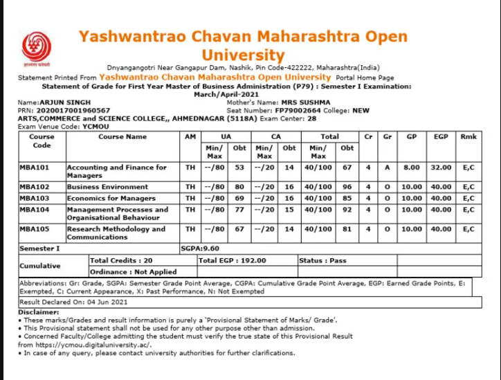 YCMOU Result June-2026: Your Complete Guide to Checking Exam Results 3 image 1